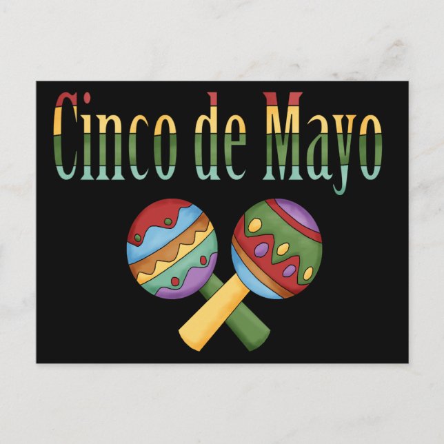 Postal Cinco de Mayo (Anverso)