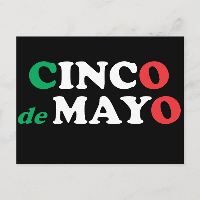 Postal Cinco de Mayo (Anverso)