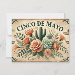 Postal Cinco de Mayo