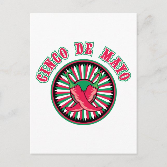 POSTAL CINCO DE MAYO (Anverso)