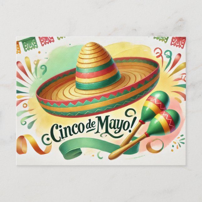 Postal Cinco de Mayo (Anverso)