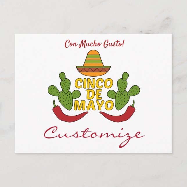 Postal Cinco de Mayo Thunder_Cove (Anverso)