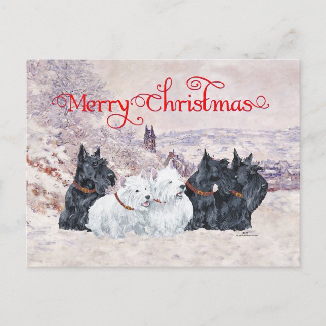 Postal Cinco Invierno (Anverso)