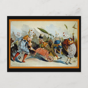 Postal Cinco payasos