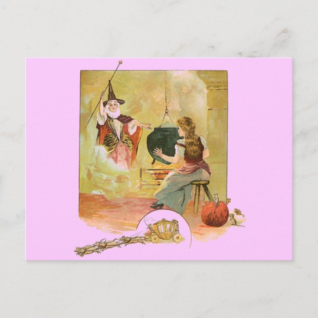 Postal Cinderella Fairytale (Anverso)