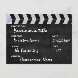 Postal cine de cartón