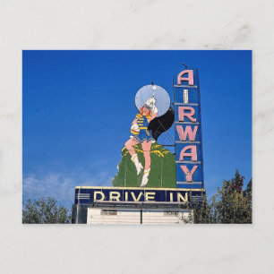 Postal Cine Drive-In Airway, Saint Ann, Missouri