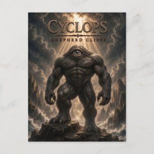 Postal Cine Oscuro Cyclops Acantilados del Pastor
