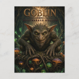 Postal Cine Oscuro de Hollow Rootwarren de Duendes
