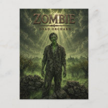 Cine oscuro de huerta muerta zombie