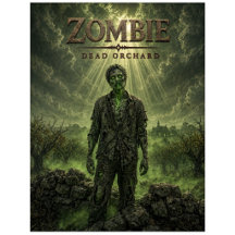 Cine oscuro de huerta muerta zombie
