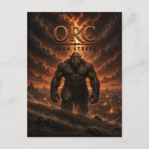 Postal Cine Oscuro de la Estepa de Hierro de Orcos