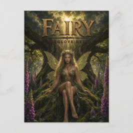 Postal Cine Oscuro del Valle de Digitalis Hada