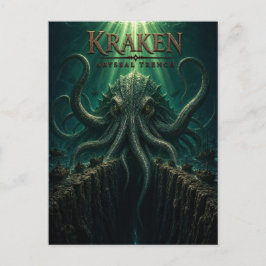 Postal Cine Oscuro Fosa Abisal Kraken