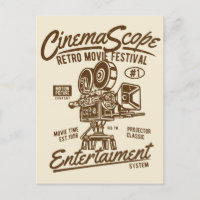 Cinema Scope Classic Retro Hollywood Camera Motion