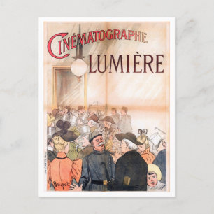 Postal Cinématographe Lumière (1896) Henri Brispot