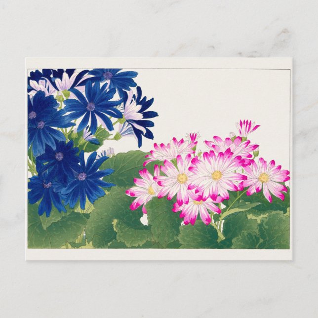 Postal Cineraria de Tanigami Konan (Anverso)