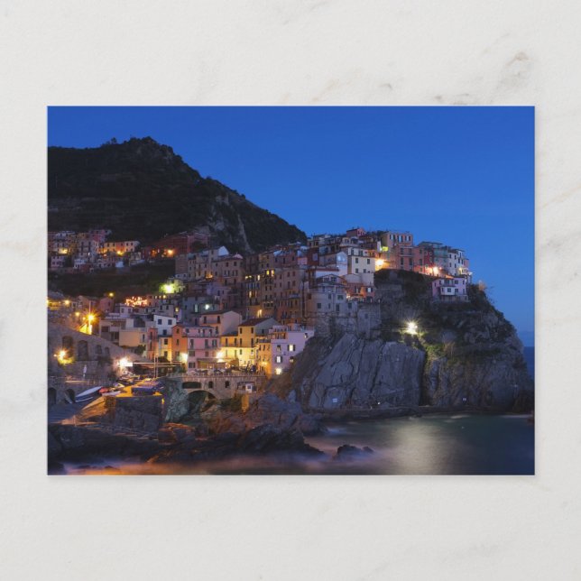 Postal Cinque Terra de Italia (Anverso)