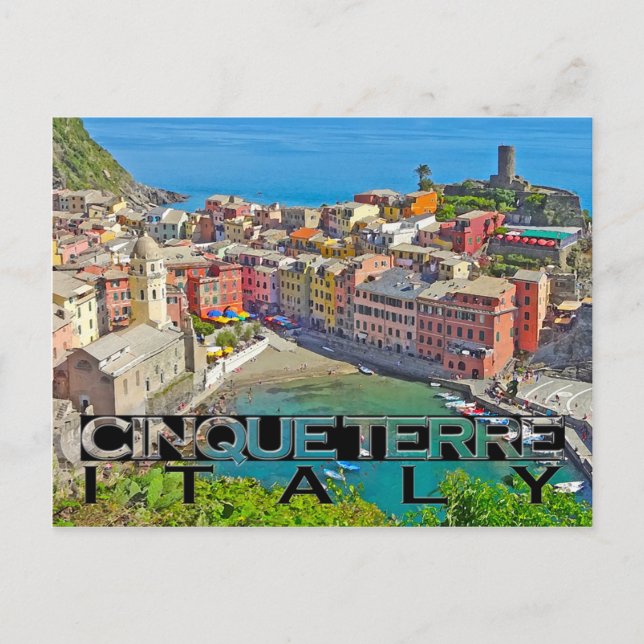 Postal Cinque Terre (Anverso)