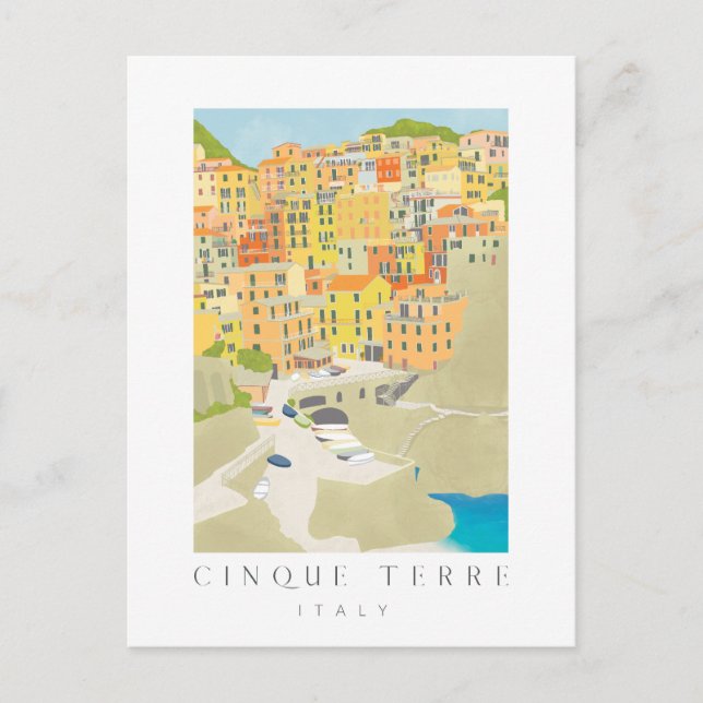 Postal Cinque Terre (Anverso)