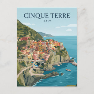 Postal Cinque Terre Italia