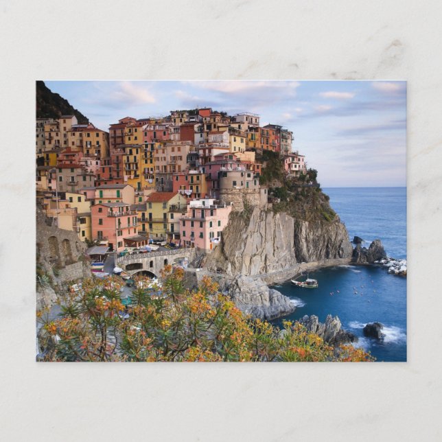 Postal Cinque Terre, Italia (Anverso)
