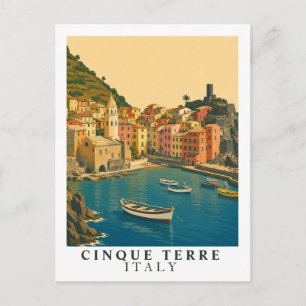 Postal Cinque Terre Italia Viajes Antiguos Riviera Italia