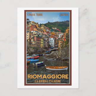 Postal Cinque Terre - Riomaggiore