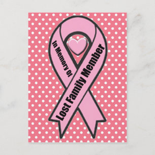 Postal Cinta de cáncer de mama