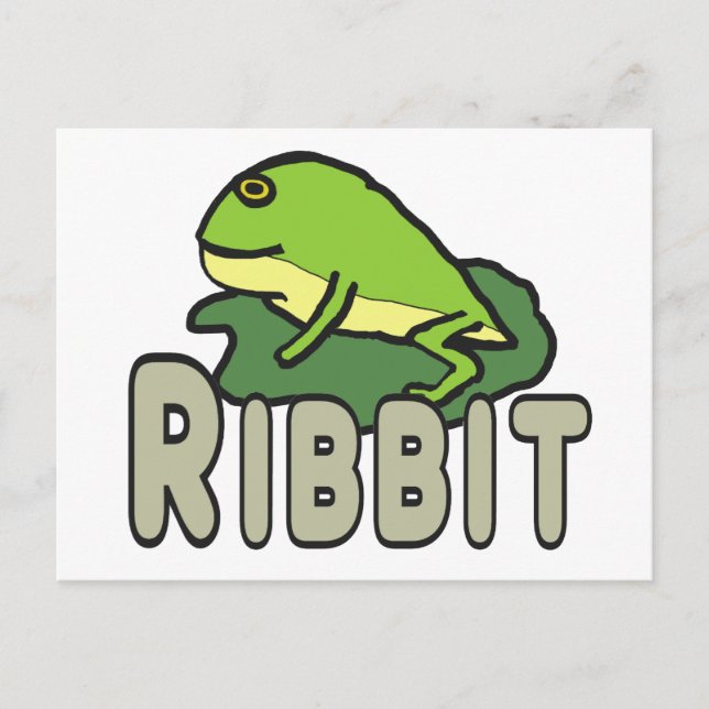 Postal Cinta de Frog divertida (Anverso)