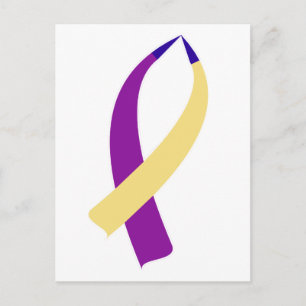 Postal Cinta de sensibilización (Cáncer de vejiga)