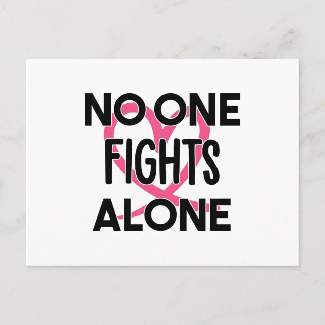 Postal Cinta de sensibilización sobre el cáncer de mama (Anverso)