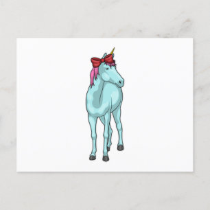 Postal Cinta de Unicornio