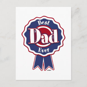 Postal Cinta del mejor padre de la historia