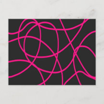 Cinta magenta sobre negro