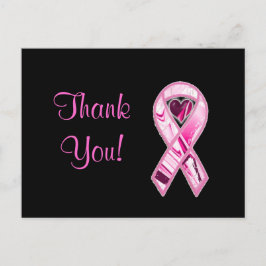 Postal Cinta y corazón