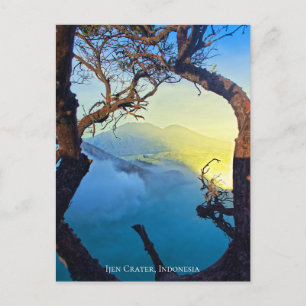 Postal Cinturón de azufre de montaña