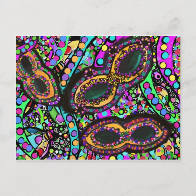 Postal Circo del Arte (Anverso)