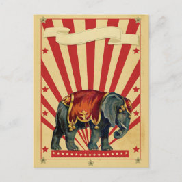 Postal Circo personalizable