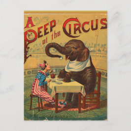 Postal Circo vintage