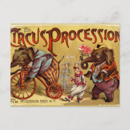 Postal Circo vintage