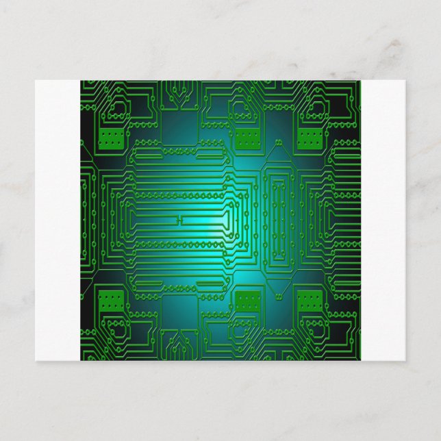 Postal circuitos de conductores de placa (Anverso)