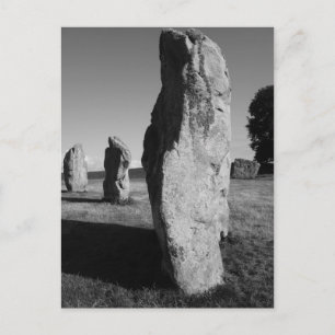 Postal circular de piedra de avebury