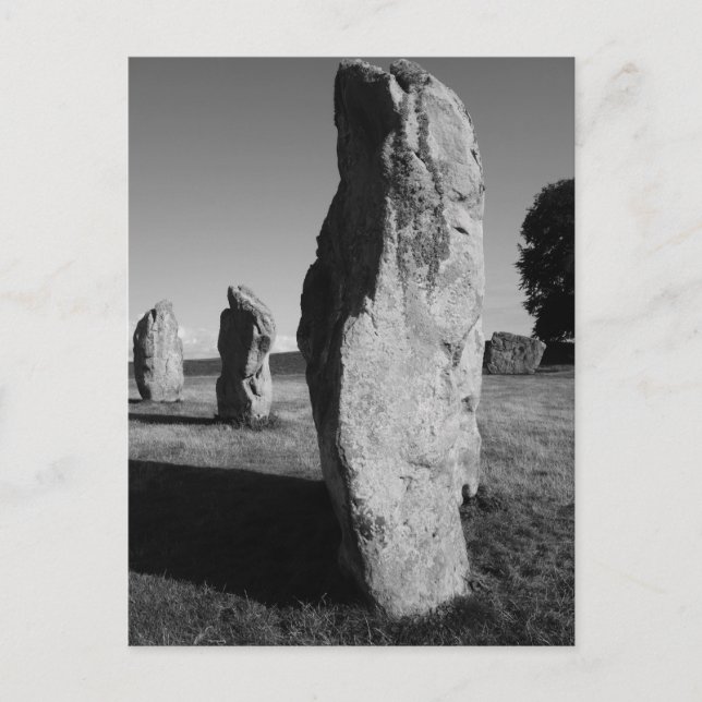Postal circular de piedra de avebury (Anverso)