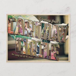 Postal círculo carthay.