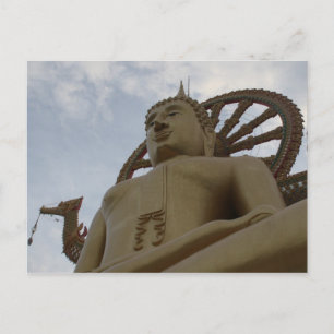 Postal círculo de buddha