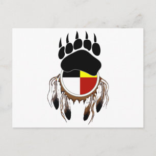 Postal Círculo De Coraje