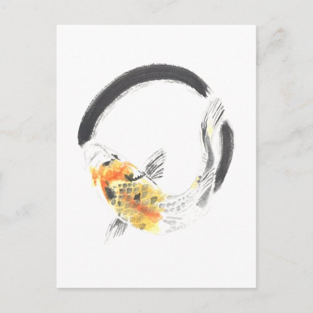 Postal Círculo de la vida (Anverso)