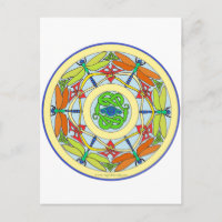 círculo de libélula