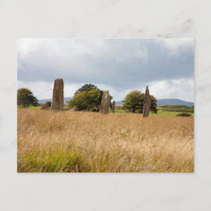 Postal Círculo de piedra de la Isla de Arran